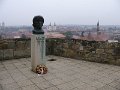 Balassi Balint szobra az Egri varban